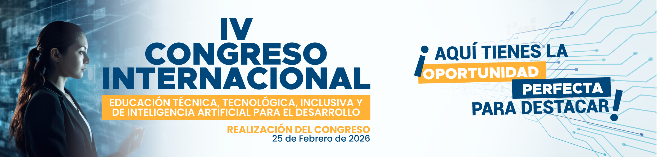 Banner principal del congreso